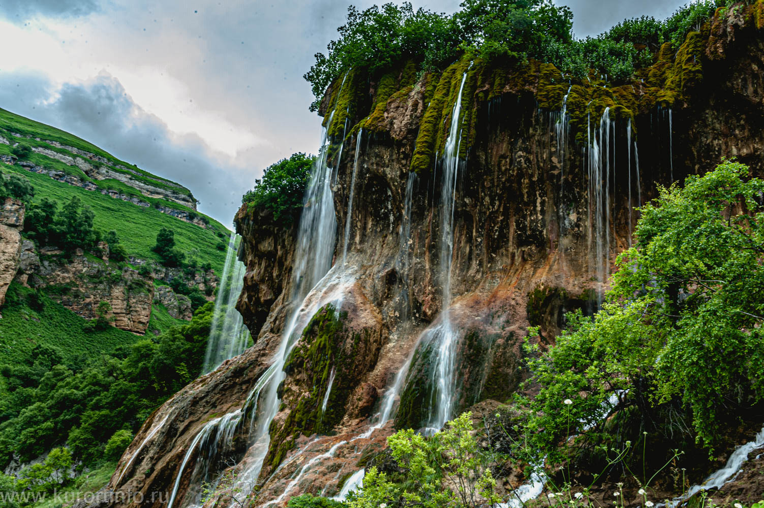 Царские водопады Кабардино-Балкария